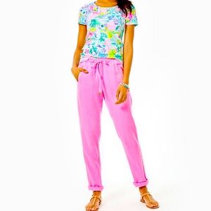 NWT Lilly Pulitzer Taron linen pants
